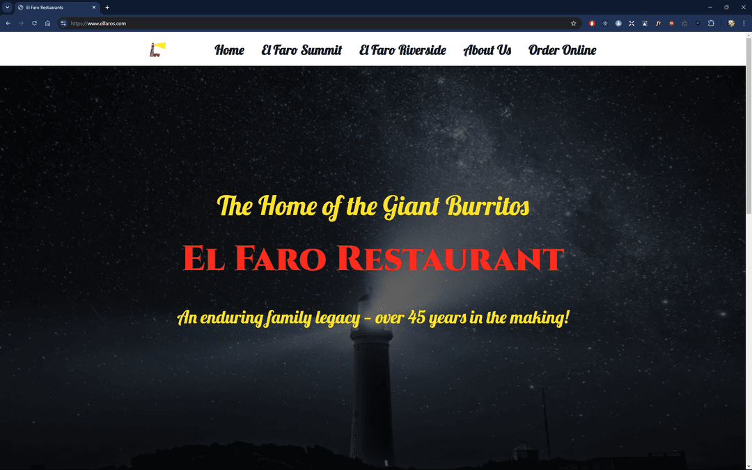 el faro website